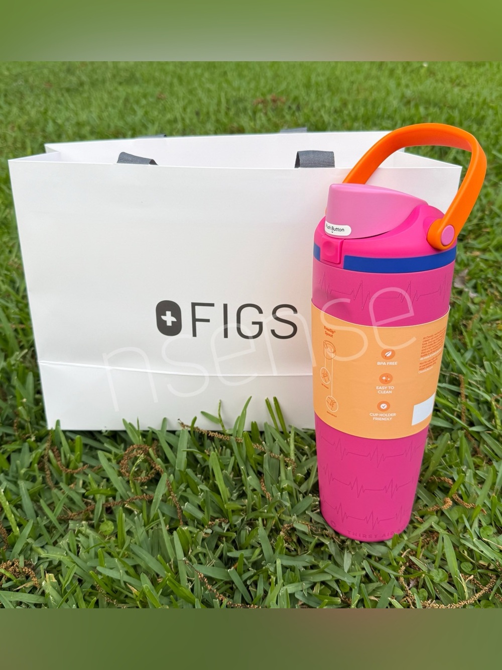 Figs I Owala Rapid Response Pink FreeSip Sway - Picture 4 of 11